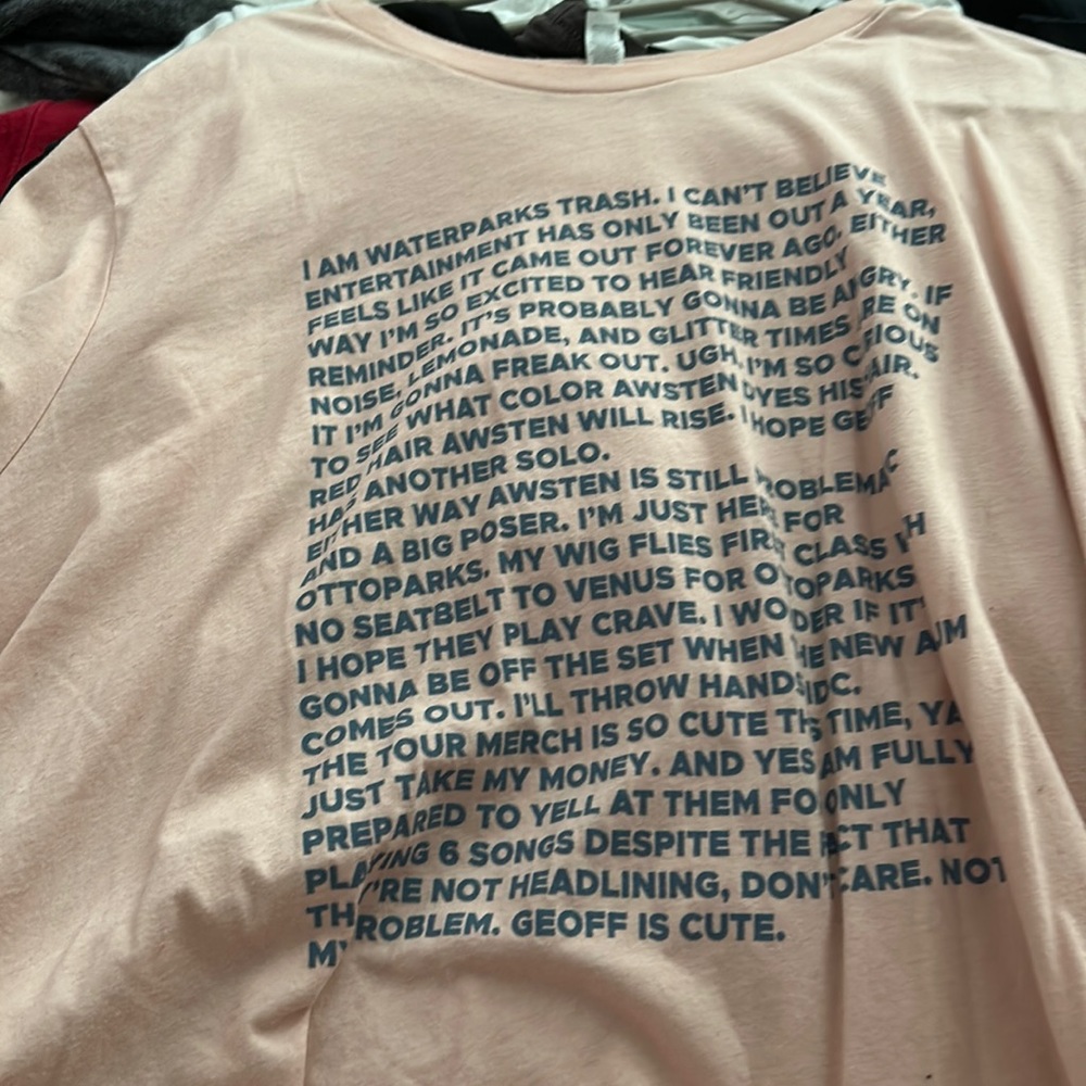 WATERPARKS vintage shirt